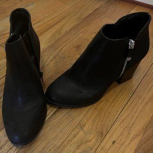 Style & Co Masrinaa Ankle Booties Black Size 8W